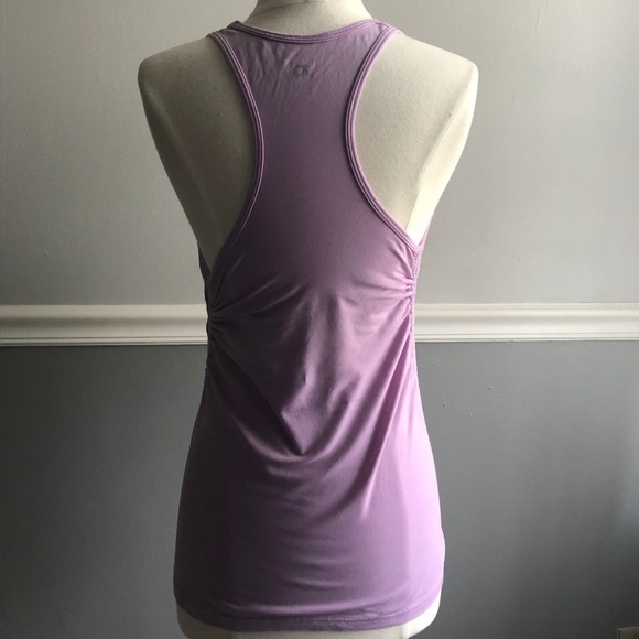 Gapfit Long Racerback Workout Tank with Drawcords - Picture 5 of 8